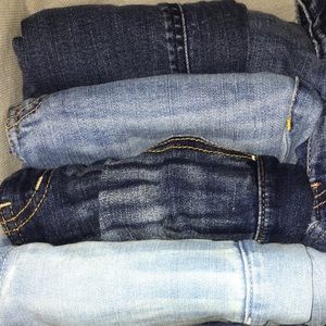 four american eagle jeggings